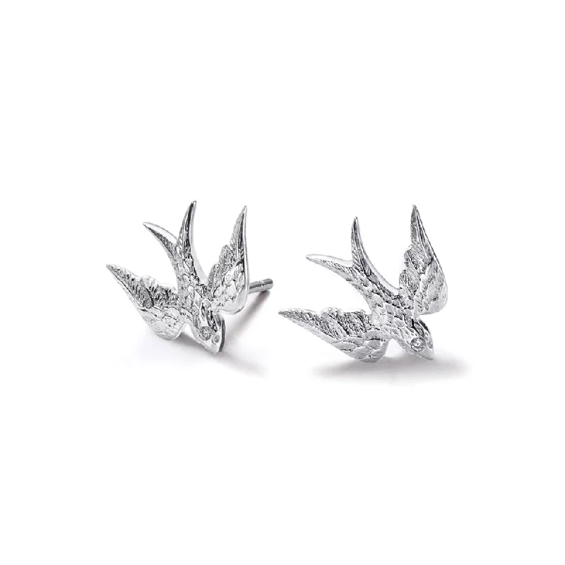 Special Sale On Handcrafted Jewelry – Shop Today Feathered Swallows with diamonds