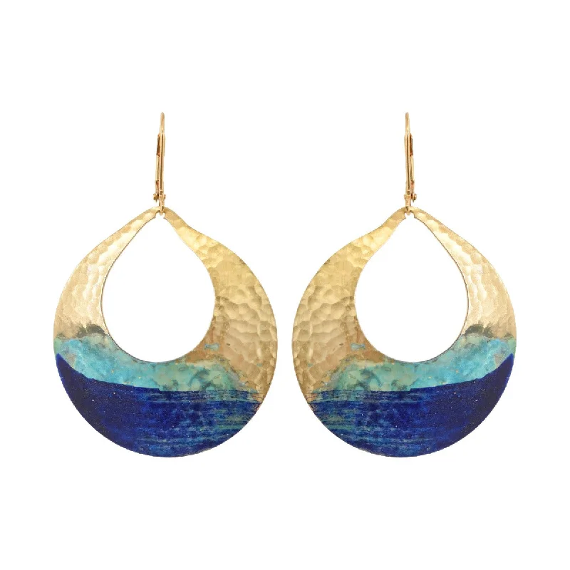High-Quality Gemstone Jewelry For Special Occasions Watercolour Devi Earrings