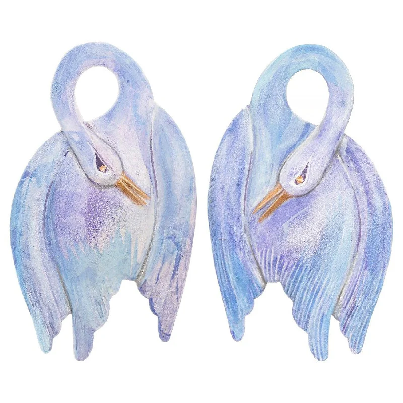 Elegant Jewelry Styles At Budget-Friendly Prices Watercolour Swan Earrings