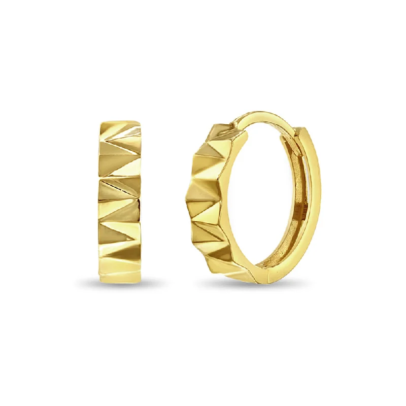 Exclusive Online Discounts On Stylish Jewelry 14k Gold Textured Hoop Women's Earrings Exclusive Online Discounts On Stylish Jewelry 14k Gold Textured Hoop Women's Earrings