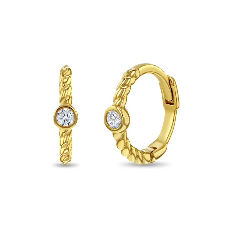 Discounted Jewelry For A Glamorous Look 14k Gold Twisted Rope Hoop Women's Earrings 8mm Discounted Jewelry For A Glamorous Look 14k Gold Twisted Rope Hoop Women's Earrings 8mm