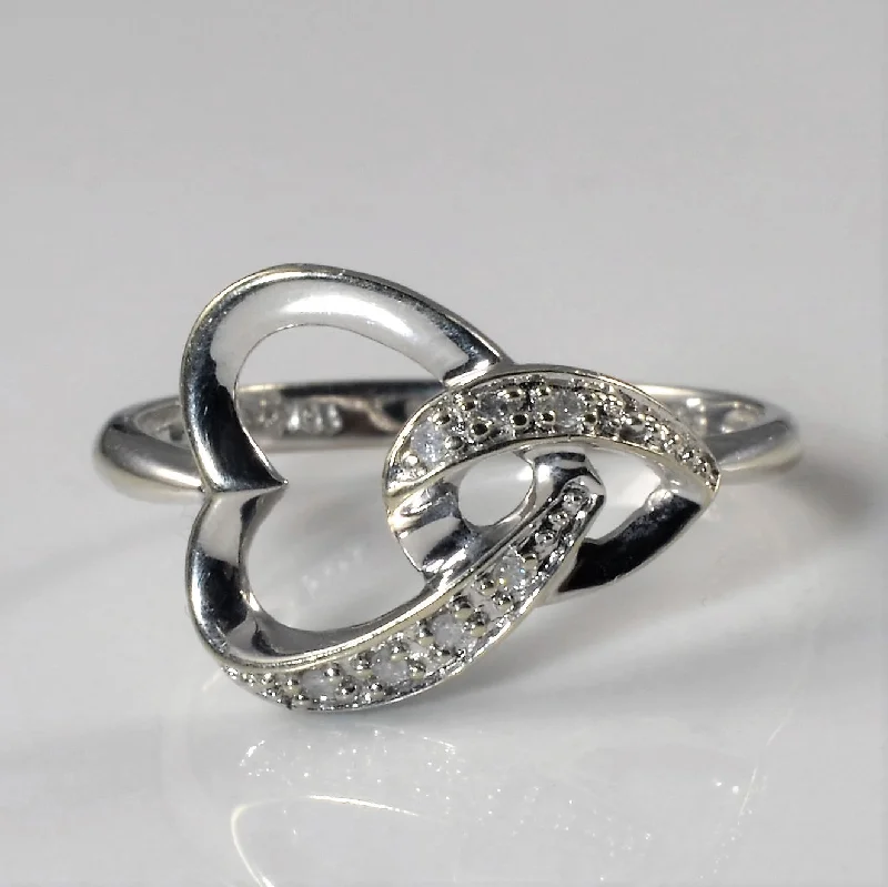 Luxury Jewelry Sale – Elegant Styles At Unbeatable Prices Diamond Heart Knot Promise Ring | 0.035ctw | SZ 6.75 | Luxury Jewelry Sale – Elegant Styles At Unbeatable Prices Diamond Heart Knot Promise Ring | 0.035ctw | SZ 6.75 |