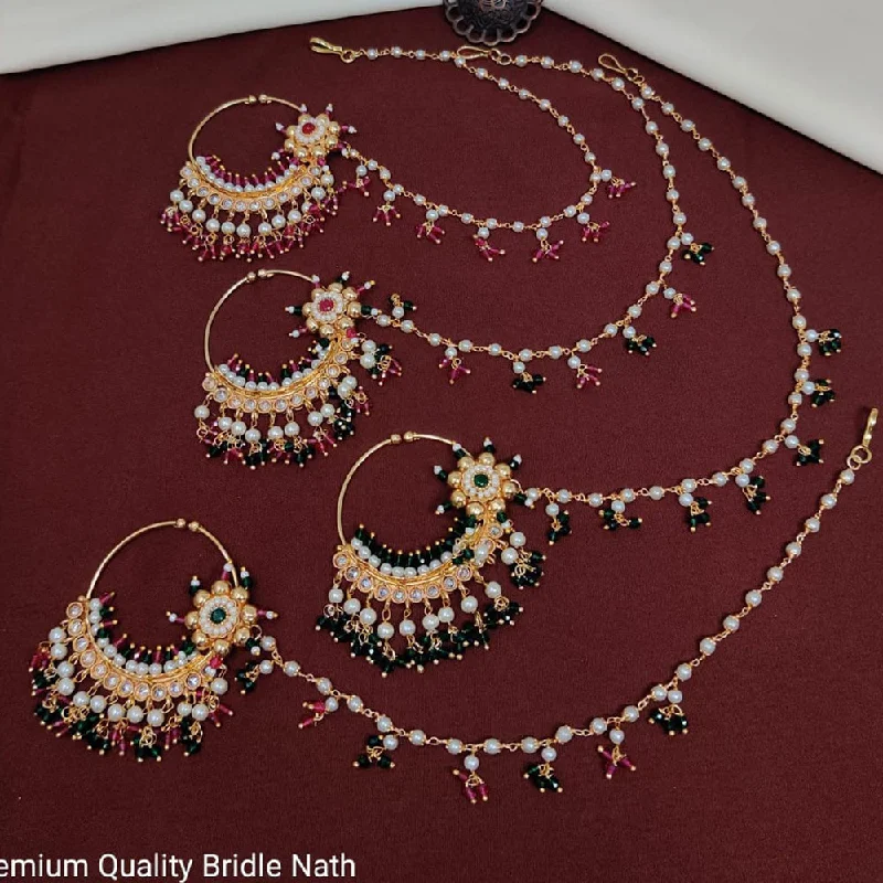 Flash Sale On Exquisite Jewelry – Don't Miss Out Manisha Jewellery Gold Plated Pearl Nose Ring Flash Sale On Exquisite Jewelry – Don't Miss Out Manisha Jewellery Gold Plated Pearl Nose Ring