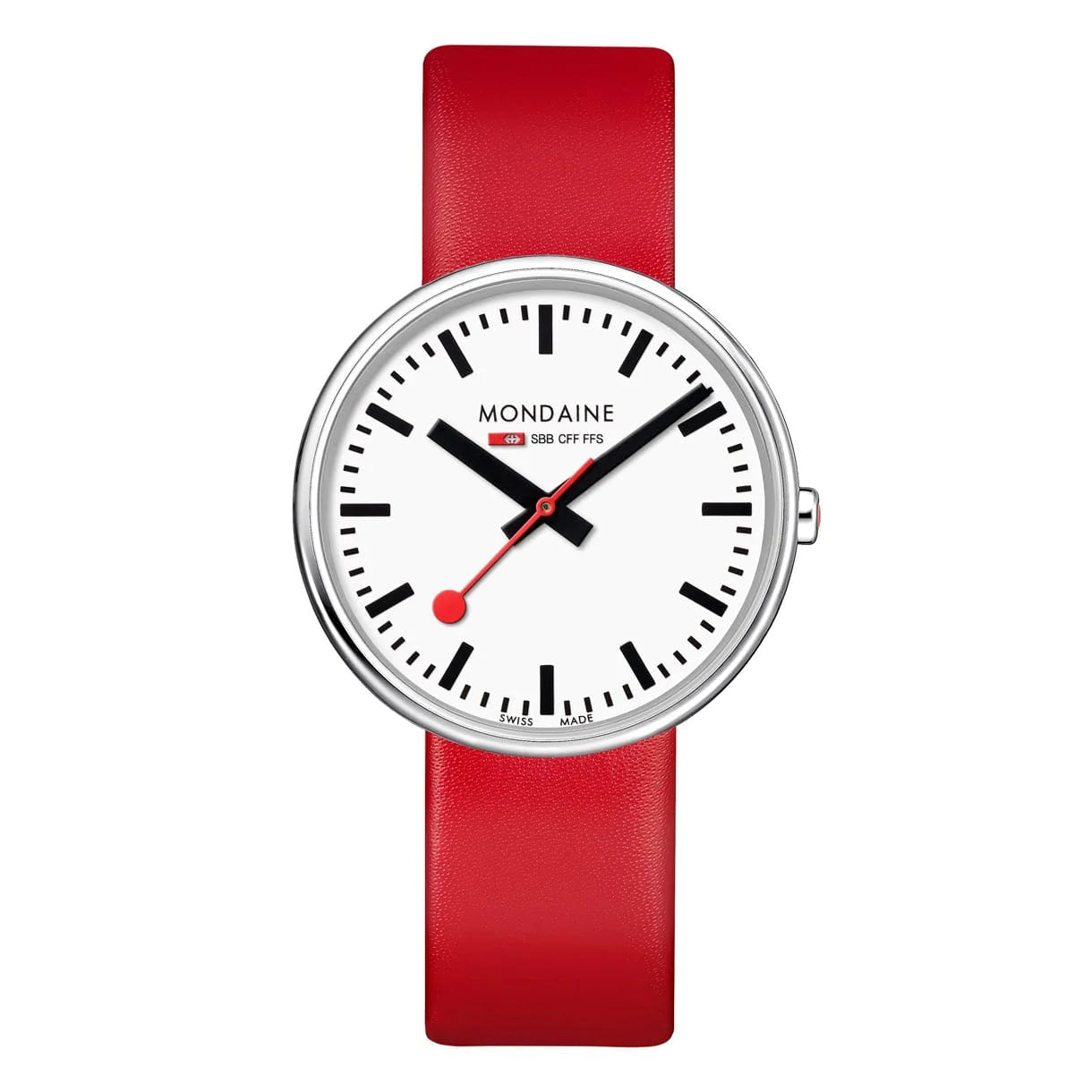 Elegant Jewelry Pieces At Unbelievable Prices Mondaine Official Swiss Railways Giant Backlight MSX.3511B.LC Elegant Jewelry Pieces At Unbelievable Prices Mondaine Official Swiss Railways Giant Backlight MSX.3511B.LC