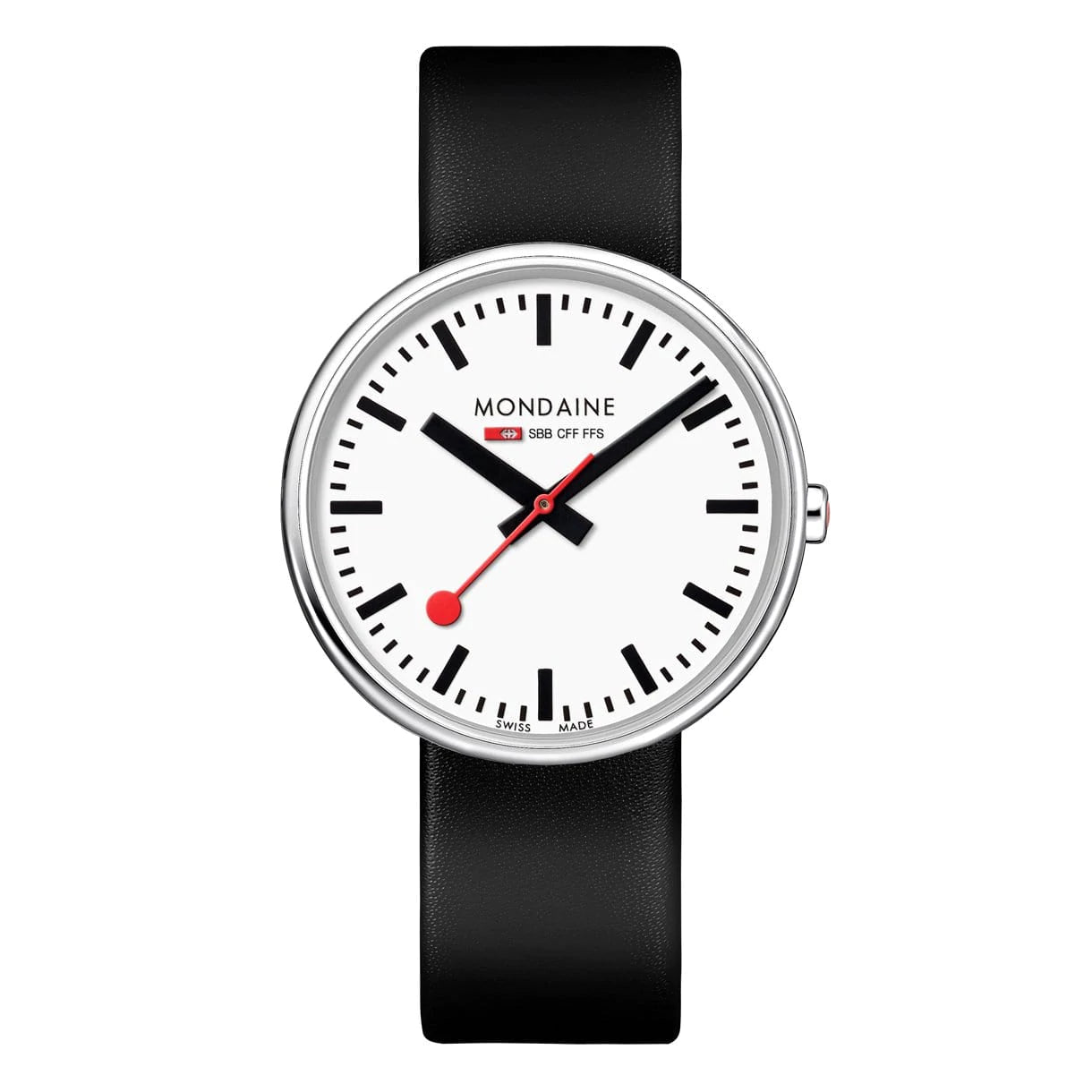 Shop Fine Jewelry With Exclusive Savings Mondaine Official Swiss Railways Giant Blacklight MSX.3511B.LB Shop Fine Jewelry With Exclusive Savings Mondaine Official Swiss Railways Giant Blacklight MSX.3511B.LB