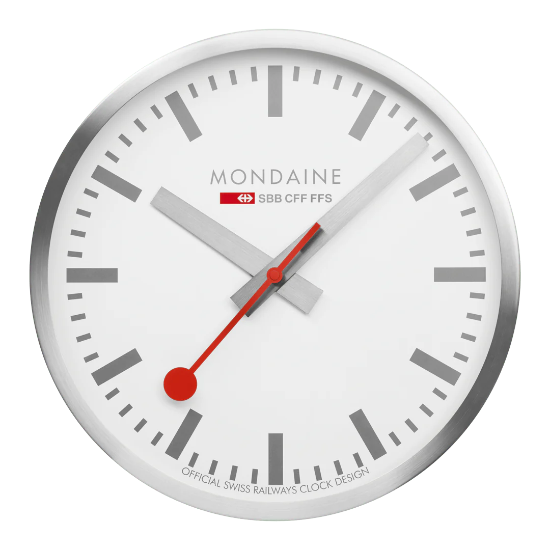 Grab Stylish Jewelry Before The Sale Ends Mondaine Official Swiss Railways Wall Clock A995.CLOCK.17SBV Grab Stylish Jewelry Before The Sale Ends Mondaine Official Swiss Railways Wall Clock A995.CLOCK.17SBV