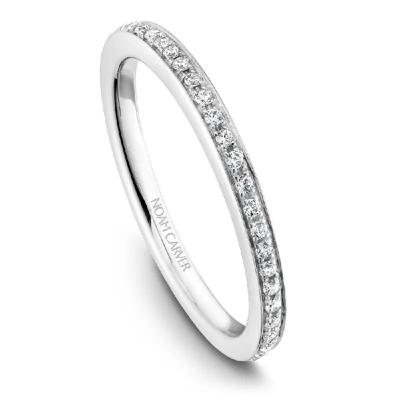 Affordable Glamour – Premium Jewelry For Less Noam Carver Micropavé Diamond Wedding Band B095-02B Affordable Glamour – Premium Jewelry For Less Noam Carver Micropavé Diamond Wedding Band B095-02B