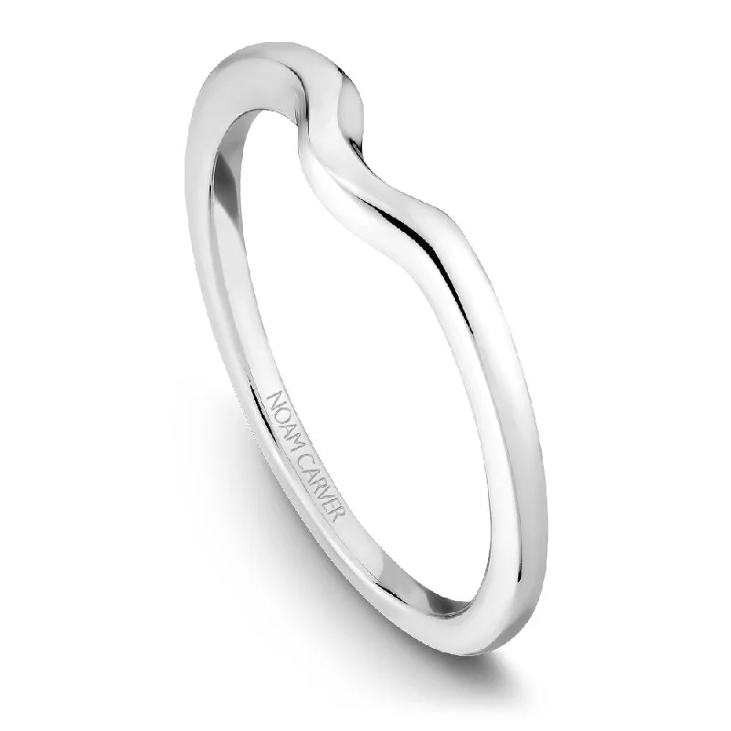 Modern Statement Jewelry For Bold Styling Noam Carver Solitaire Wedding Band B004-04B Modern Statement Jewelry For Bold Styling Noam Carver Solitaire Wedding Band B004-04B
