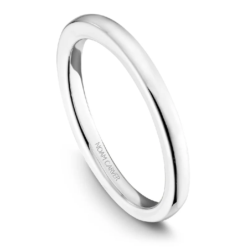 Fashion-Forward Geometric Jewelry For Contemporary Style Noam Carver Solitaire Wedding Band B095-03B Fashion-Forward Geometric Jewelry For Contemporary Style Noam Carver Solitaire Wedding Band B095-03B