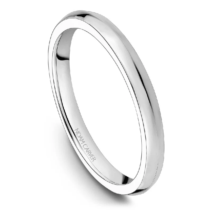 Personalized Jewelry At Special Discount Rates Noam Carver Solitaire Wedding Band B353-01B Personalized Jewelry At Special Discount Rates Noam Carver Solitaire Wedding Band B353-01B