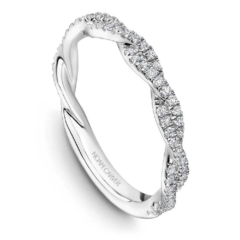 Affordable Glamour – Premium Jewelry At Special Prices Noam Carver Twisted Diamond Wedding Band R053-02B Affordable Glamour – Premium Jewelry At Special Prices Noam Carver Twisted Diamond Wedding Band R053-02B