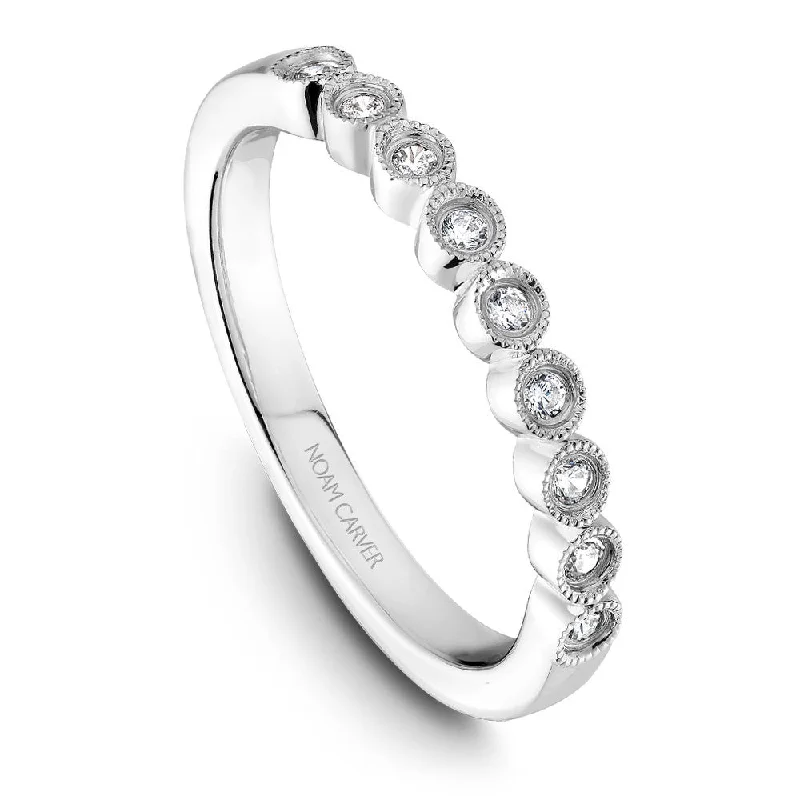 Seasonal Jewelry Deals – Elevate Your Style Noam Carver Vintage Inspired Micropavé Diamond Wedding Band B068-01B Seasonal Jewelry Deals – Elevate Your Style Noam Carver Vintage Inspired Micropavé Diamond Wedding Band B068-01B