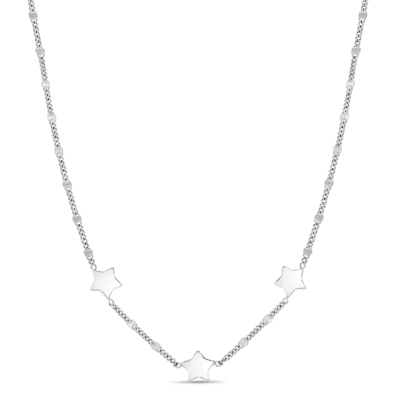 Discover Unique Jewelry With Special Limited-Time Offers Satellite Stars Women's Necklace - Sterling Silver Discover Unique Jewelry With Special Limited-Time Offers Satellite Stars Women's Necklace - Sterling Silver