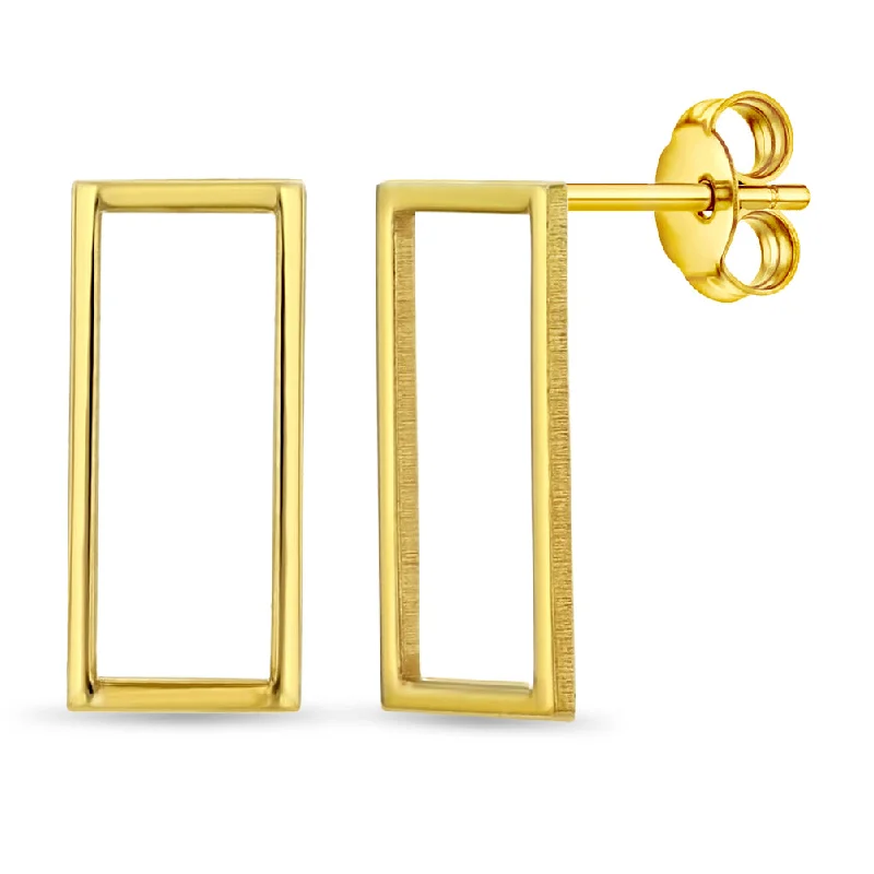 Make Every Moment Shine – Jewelry Discounts Available Square Outline Plated Women's Earrings - Sterling Silver Make Every Moment Shine – Jewelry Discounts Available Square Outline Plated Women's Earrings - Sterling Silver