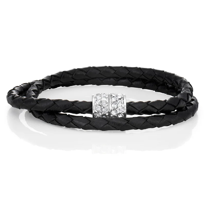 Glamorous Jewelry, Glamorous Deals – Shop Now Stainless Steel Crystal Double Wrap Fancy Bracelet Glamorous Jewelry, Glamorous Deals – Shop Now Stainless Steel Crystal Double Wrap Fancy Bracelet