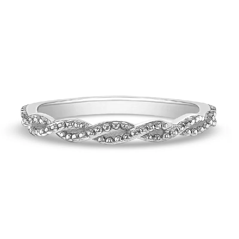 Shine In Style – Shop Jewelry Discounts Today Twisted Band Women's Ring - Sterling Silver Shine In Style – Shop Jewelry Discounts Today Twisted Band Women's Ring - Sterling Silver