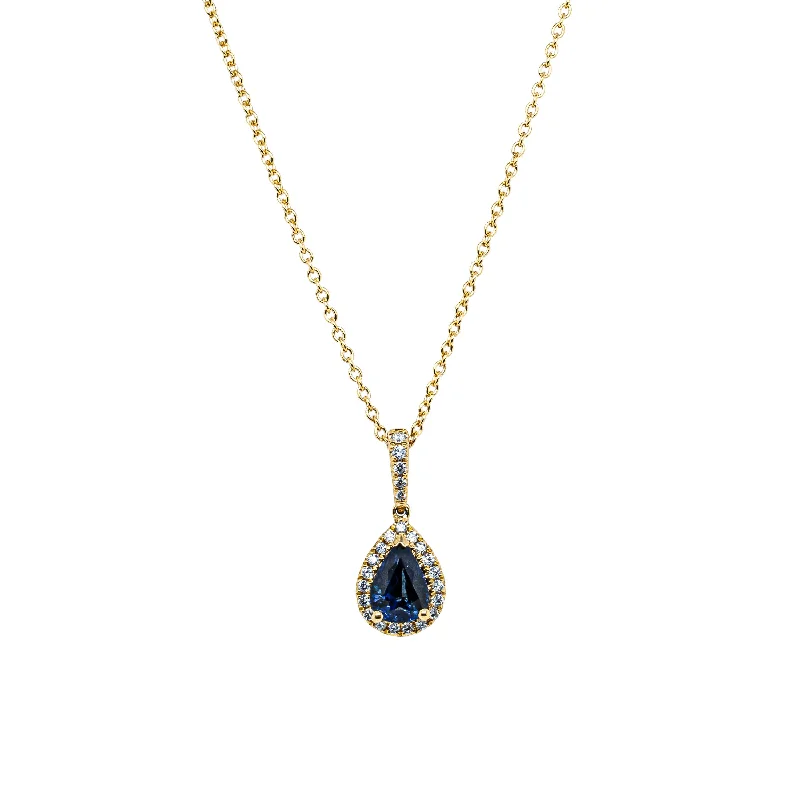 Special Sale On Handcrafted Jewelry – Shop Today 18ct Yellow Gold 1.01ct Sapphire & Diamond Mini Sierra Pendant Special Sale On Handcrafted Jewelry – Shop Today 18ct Yellow Gold 1.01ct Sapphire & Diamond Mini Sierra Pendant