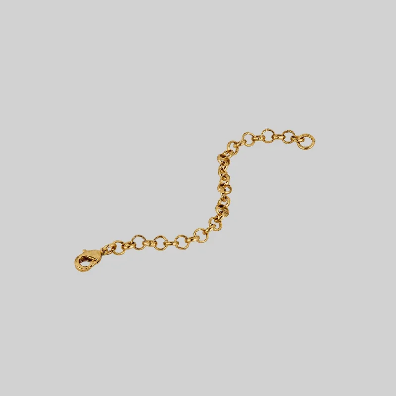 Elegant Jewelry Pieces At Unbelievable Prices The Extender Chain - 18K Antique Gold Plated Brass Elegant Jewelry Pieces At Unbelievable Prices The Extender Chain - 18K Antique Gold Plated Brass