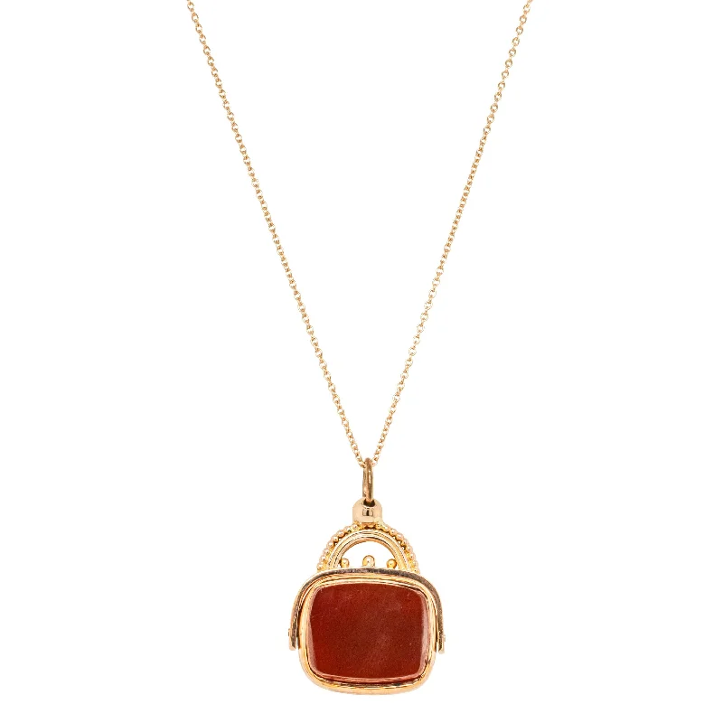 Limited-Time Jewelry Sale – Don't Miss These Deals Vintage 9ct Rose Gold Carnelian Spinner Pendant Limited-Time Jewelry Sale – Don't Miss These Deals Vintage 9ct Rose Gold Carnelian Spinner Pendant
